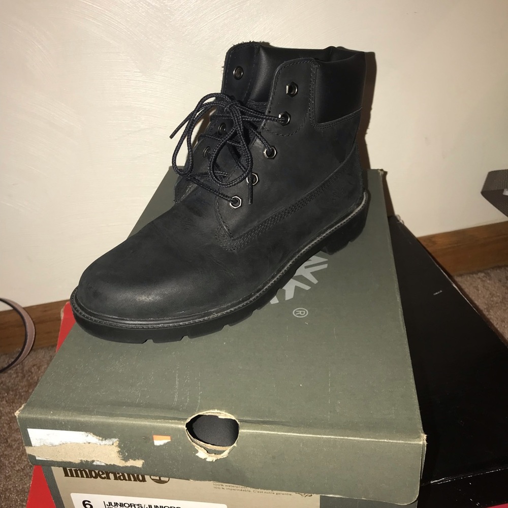 Timberland boots.